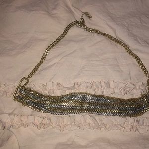 Gold and Silver Necklace